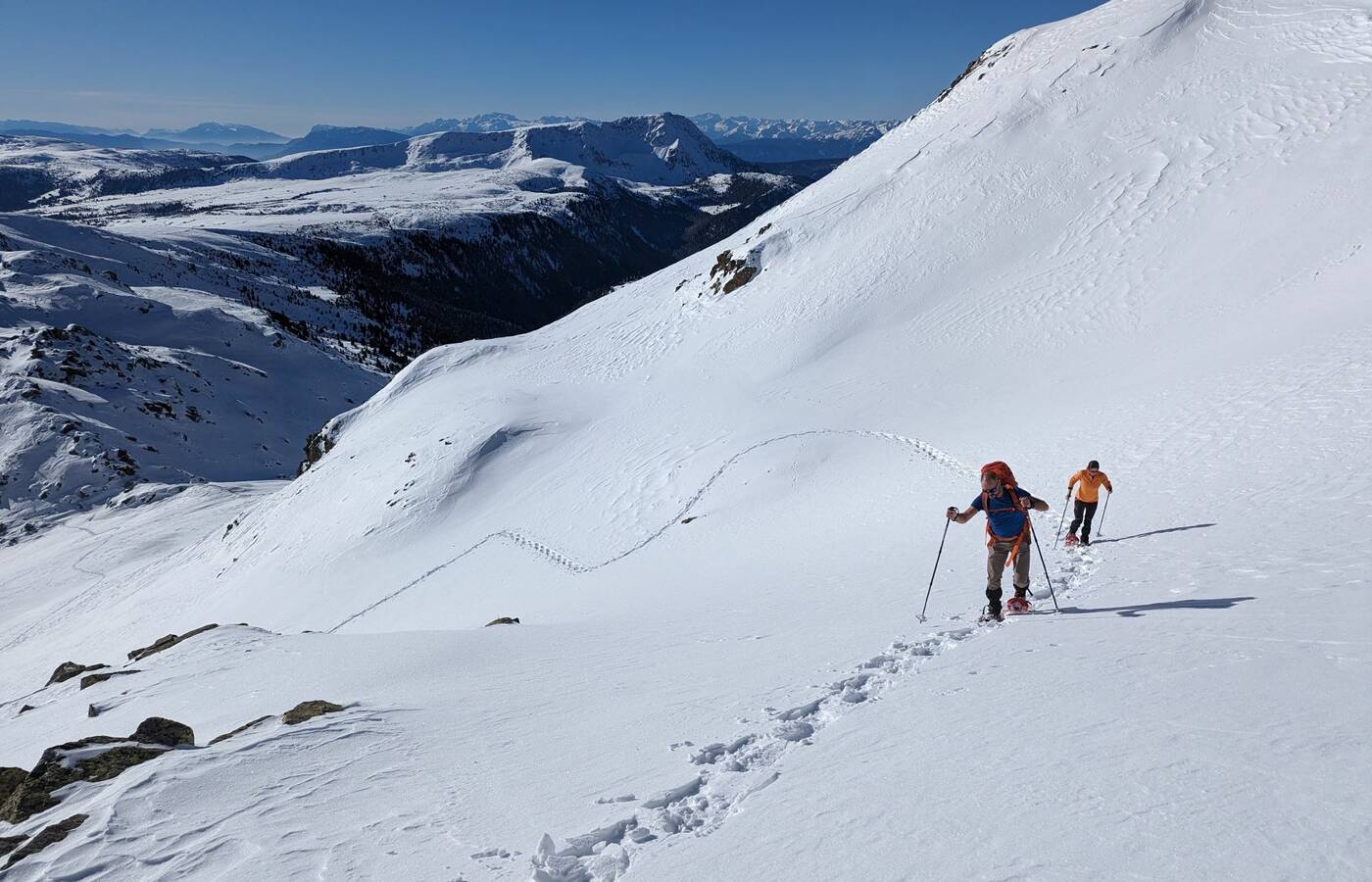 2 - tägige Schneeschuhwanderung Villanderer Alm