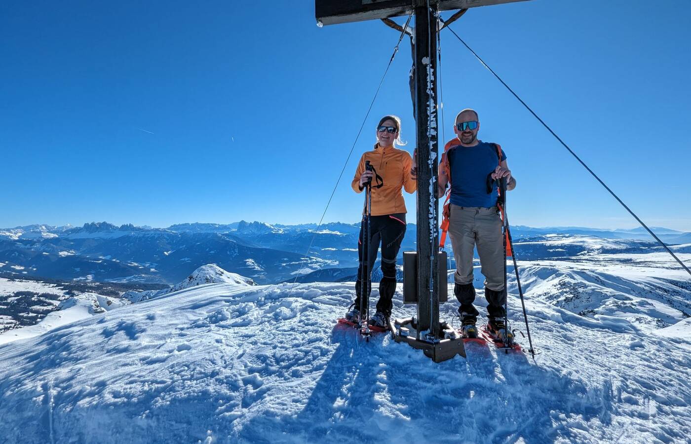 2 - tägige Schneeschuhwanderung Villanderer Alm