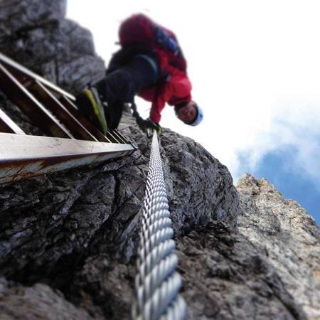 via ferrata - Bergführer Südtirol