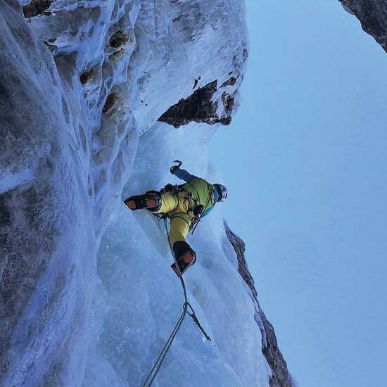 ice climbing - Bergführer Südtirol