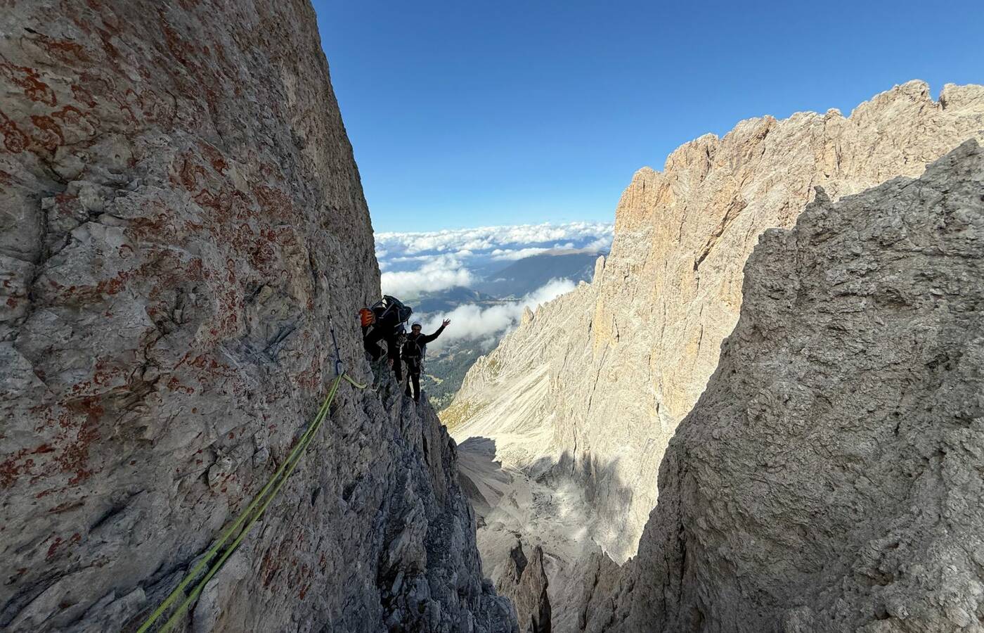 Fünffingerspitze ("Five Fingers Peak") Normal Route