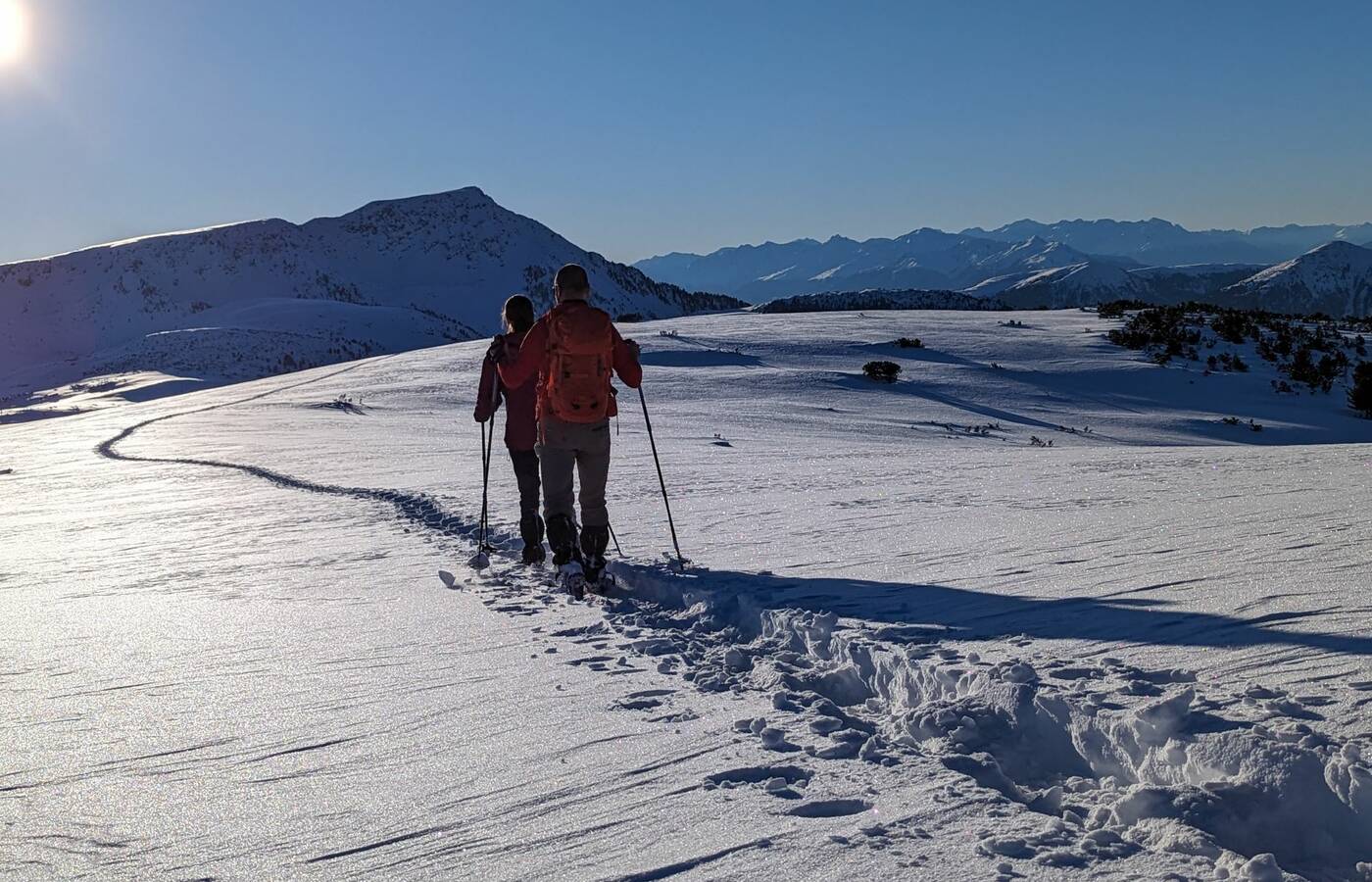 2 - tägige Schneeschuhwanderung Villanderer Alm