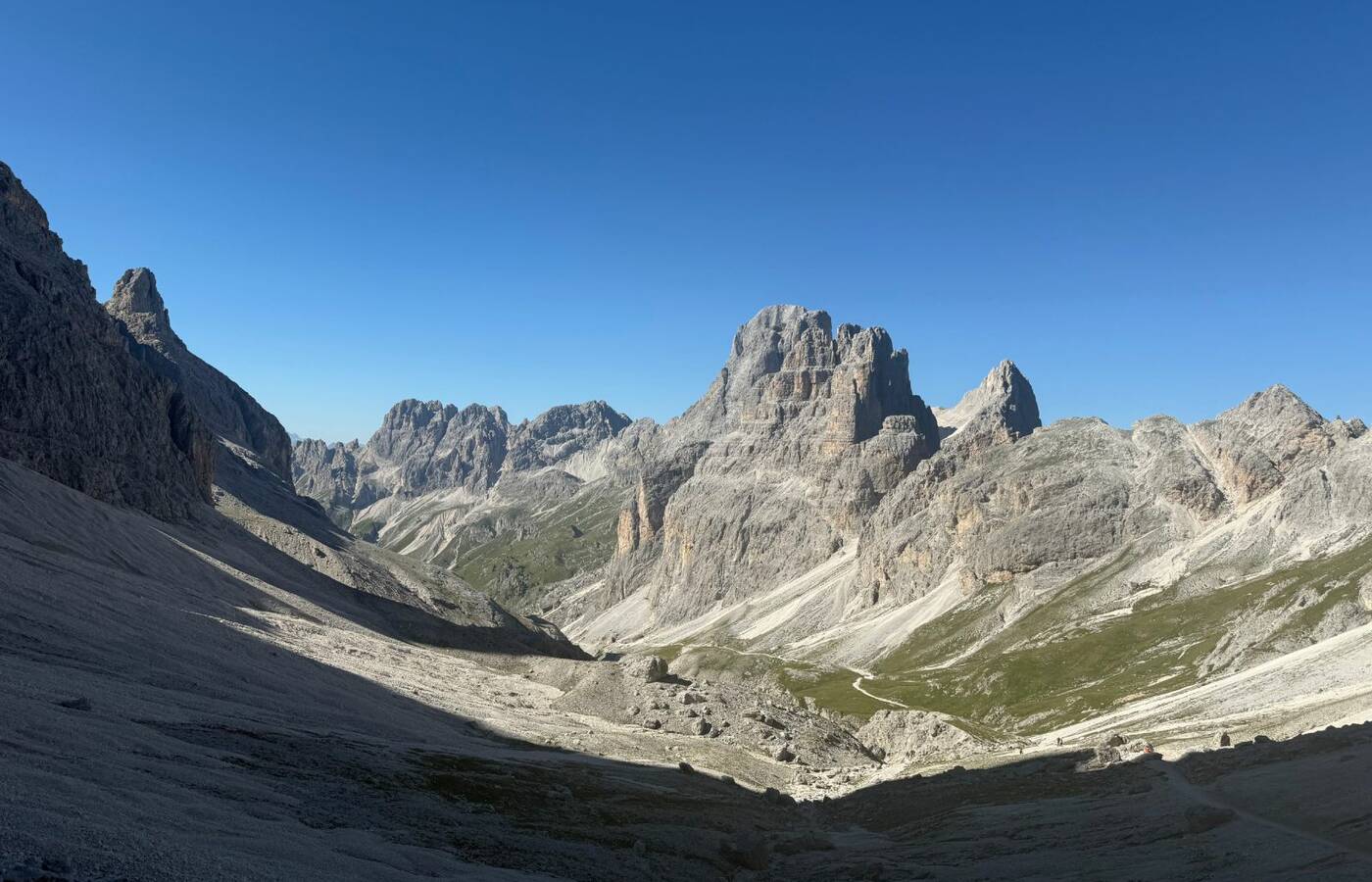 Rosengarten-Durchquerung mit Klettersteigen