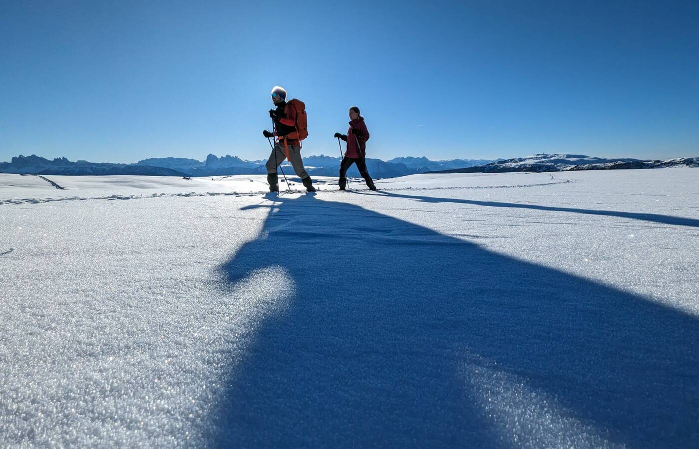 2 - tägige Schneeschuhwanderung Villanderer Alm