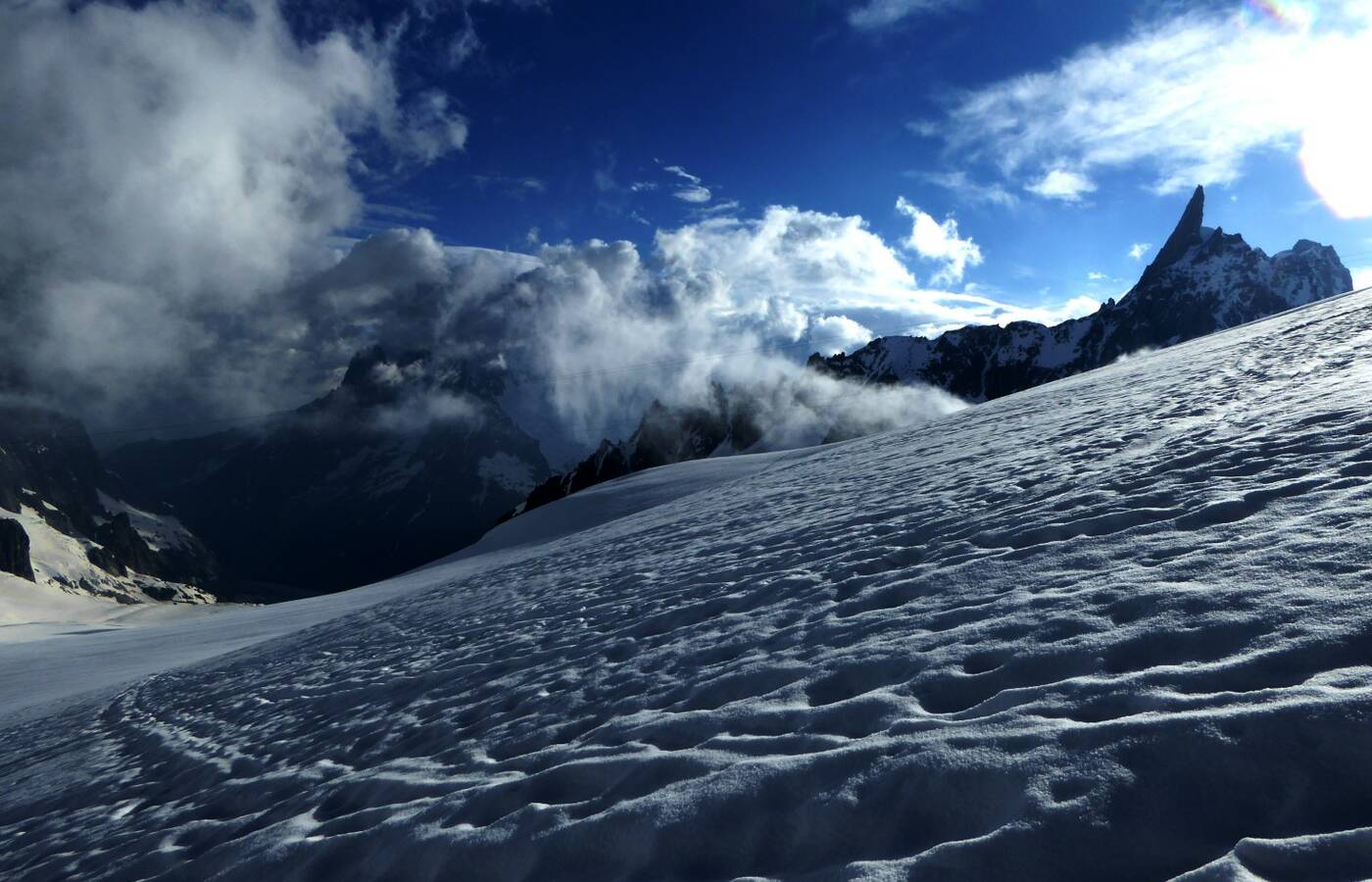 Mont Blanc & Gran Paradiso
