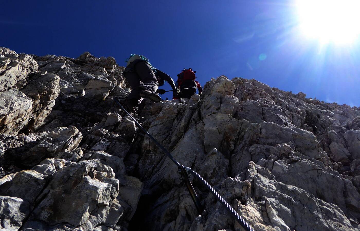 Sextner Rotwand Klettersteig