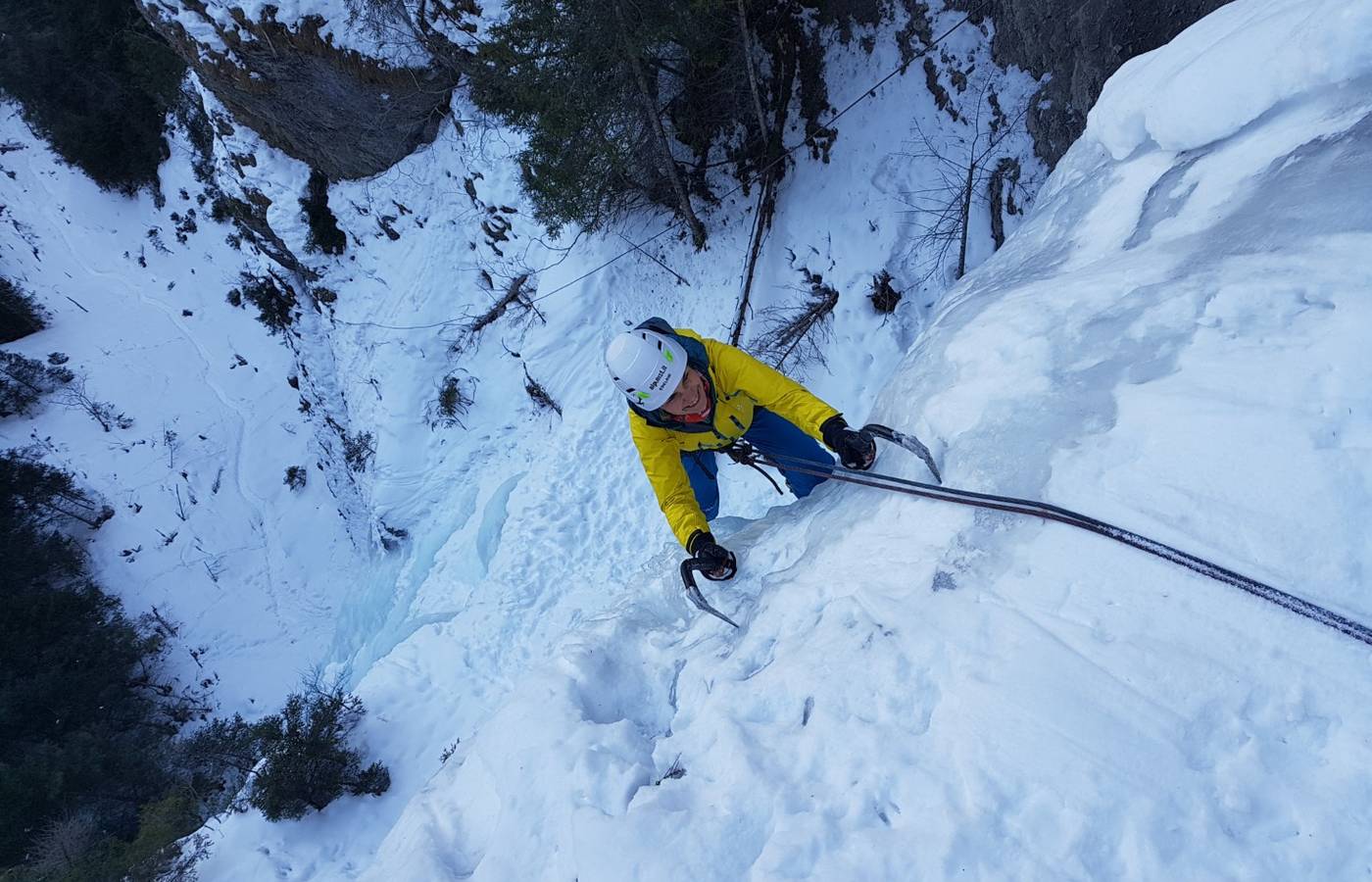 Eisklettern rund um Gröden