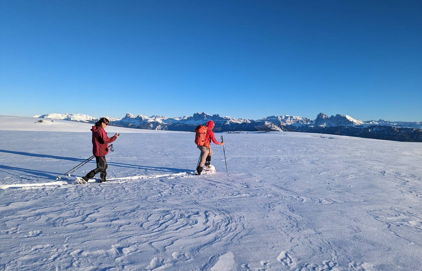2 - tägige Schneeschuhwanderung Villanderer Alm