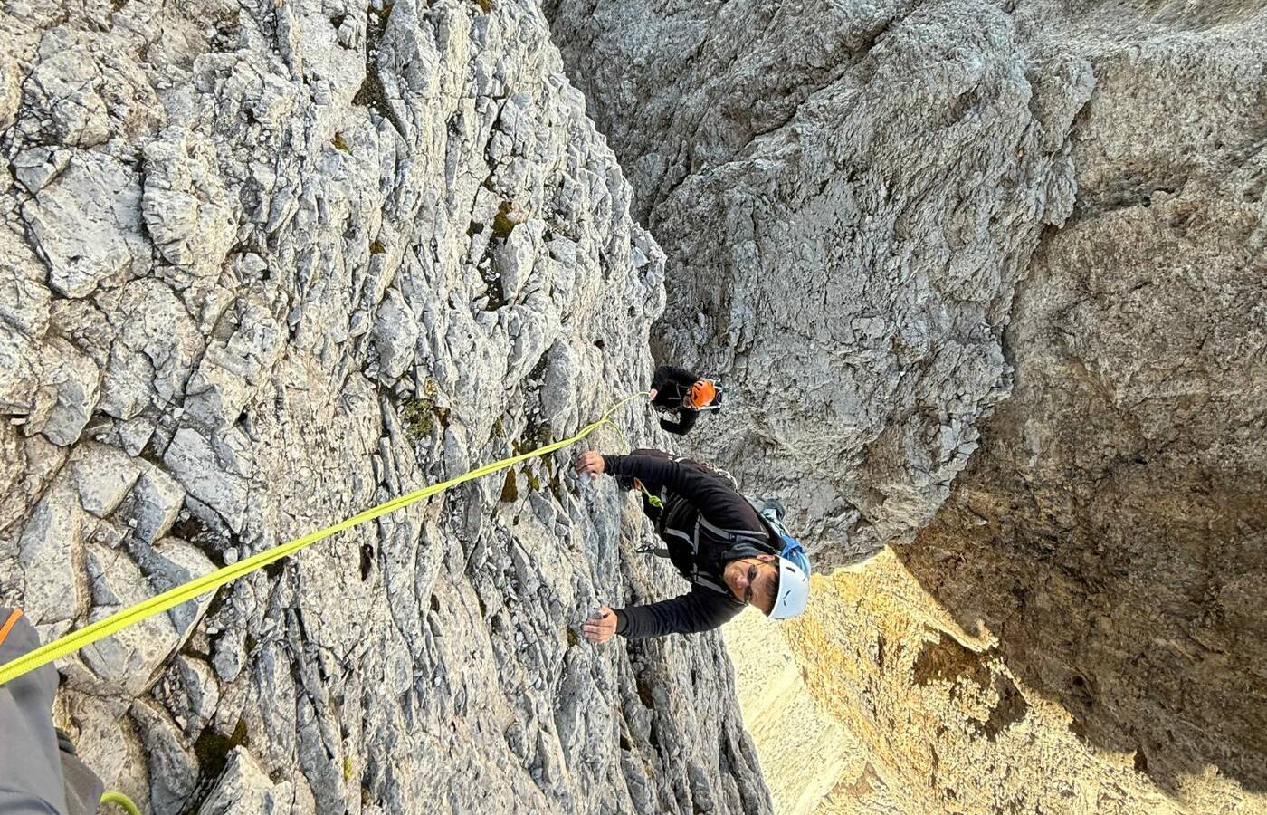 Fünffingerspitze ("Five Fingers Peak") Normal Route