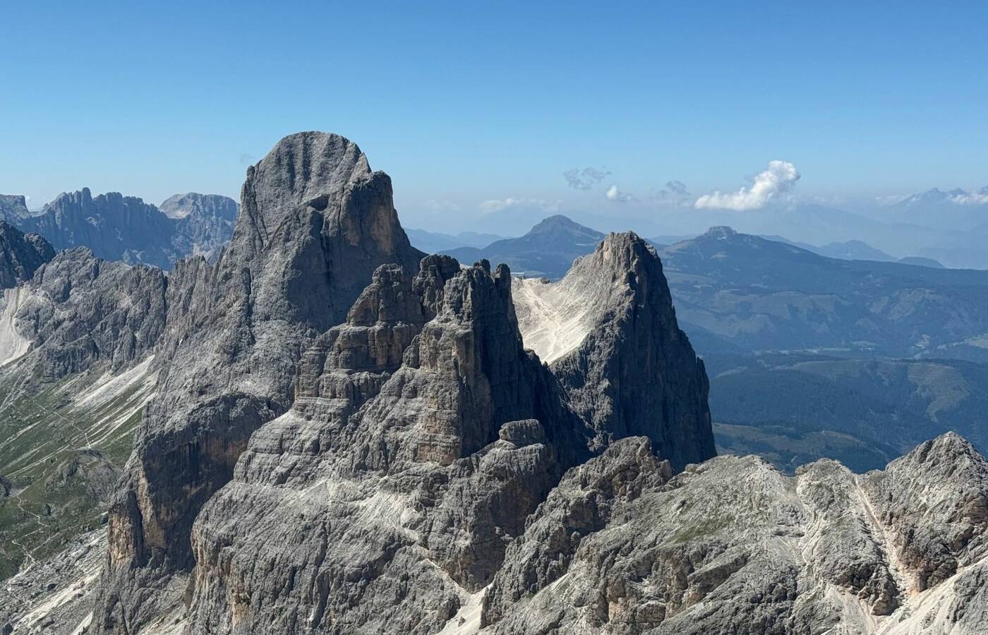 Rosengarten-Durchquerung mit Klettersteigen