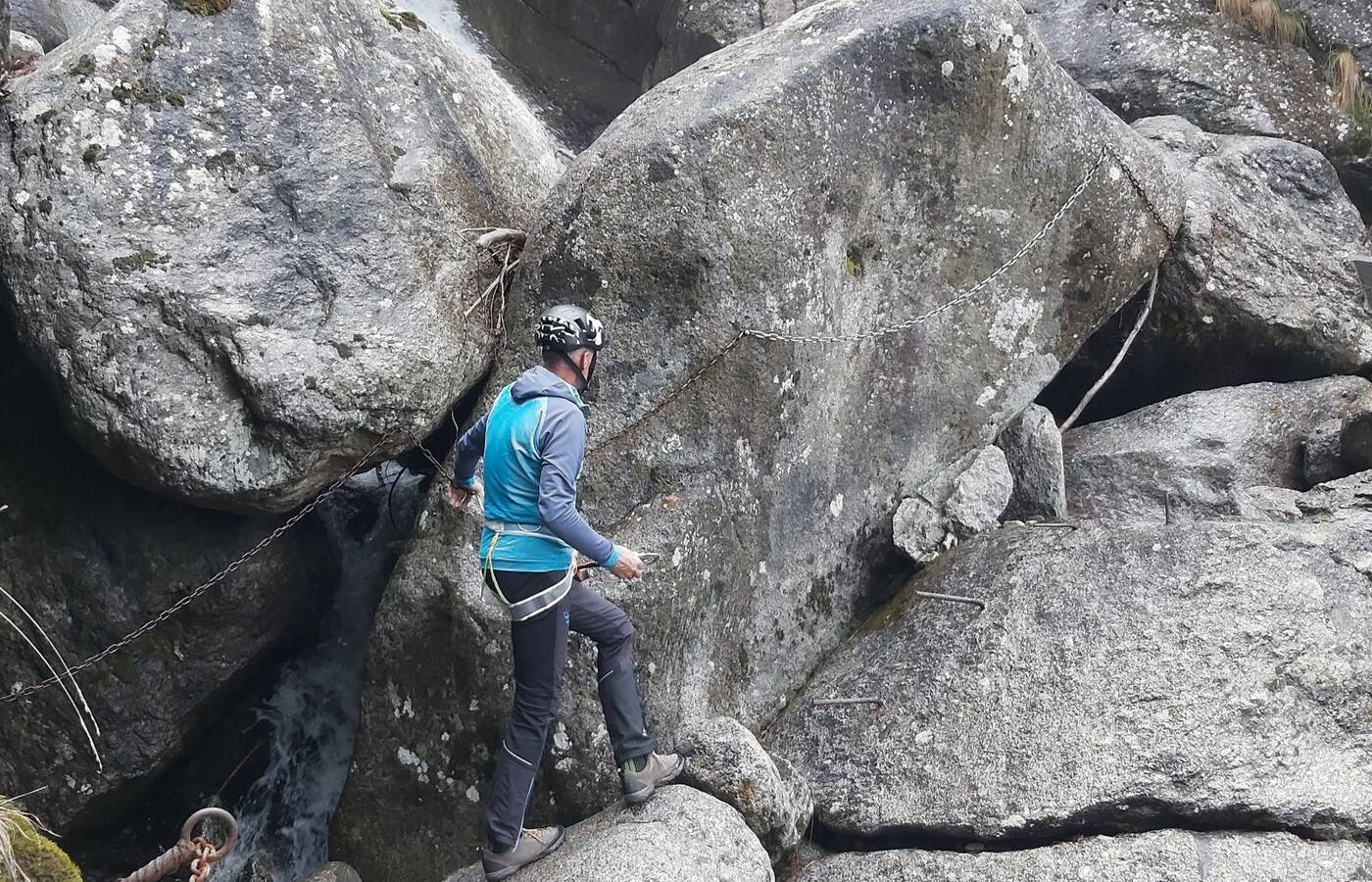 Ziel Klettersteig in Partschins